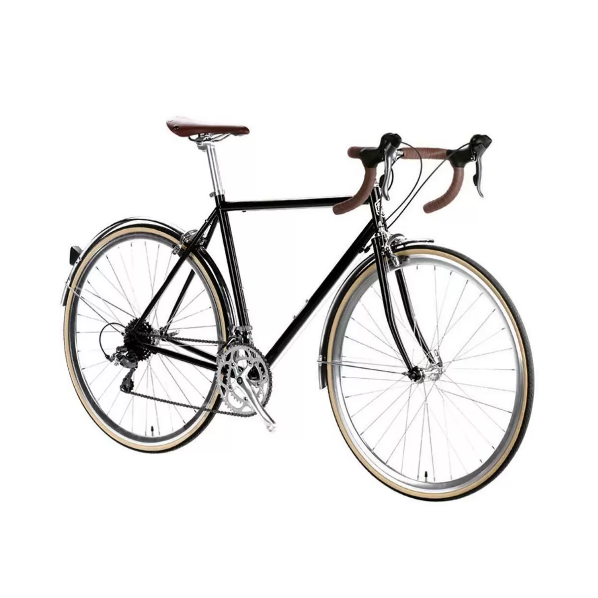 Vélo de ville TROY 16v Del Rey noir large 58cm #1