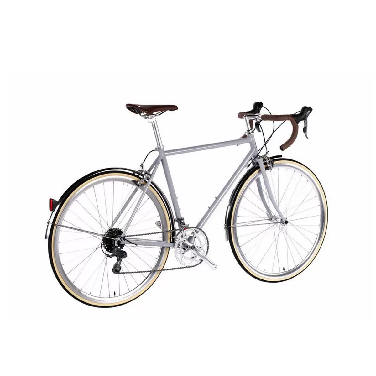 Bicicleta urbana TROY 16spd Highland prata média 54cm #2