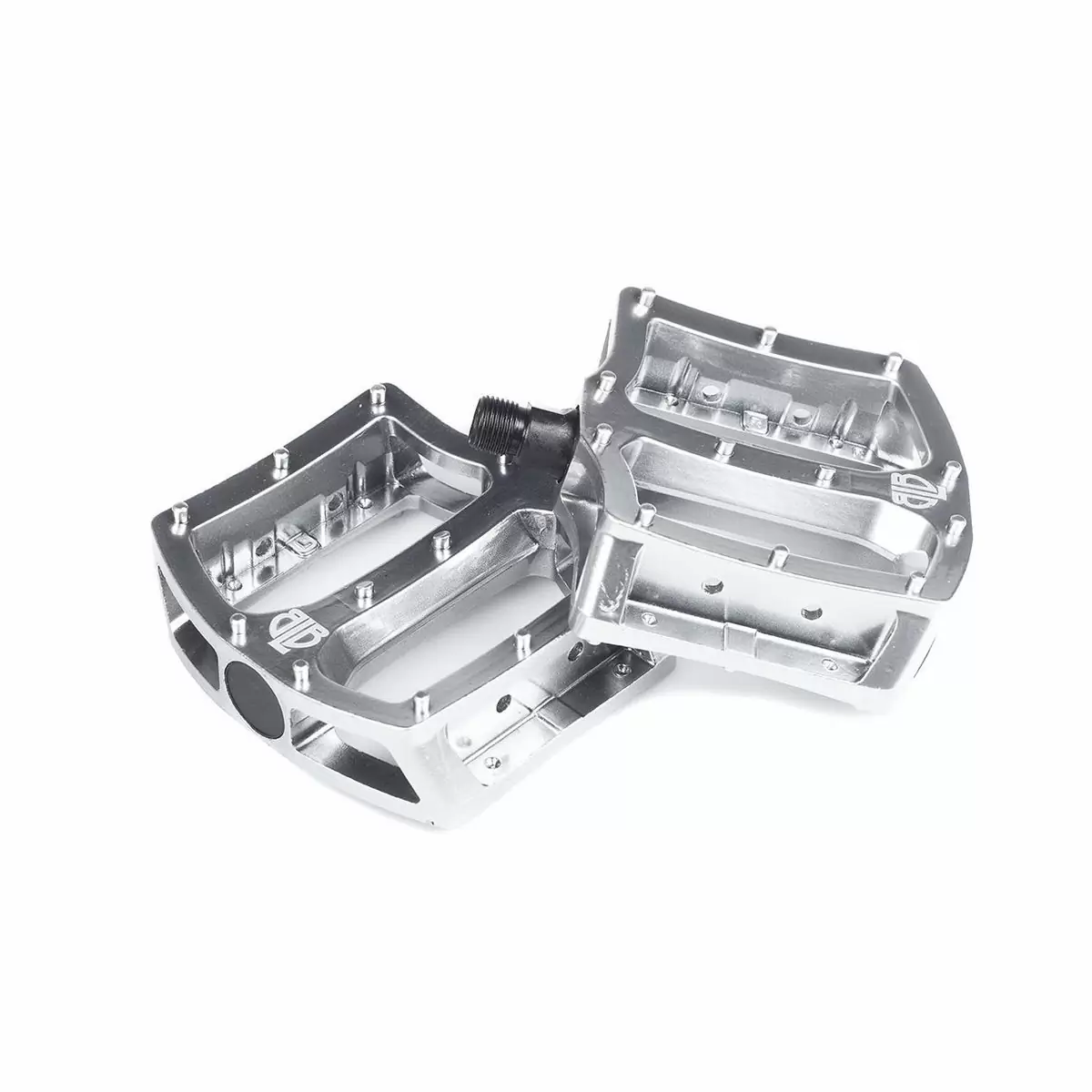 Pair freestyle pedals polished - image