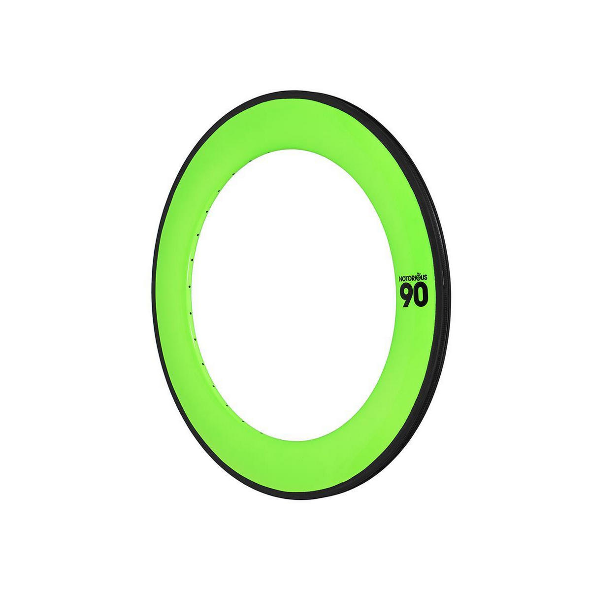 cerchio notorious 90 700c carbon 32h msw verde fluo