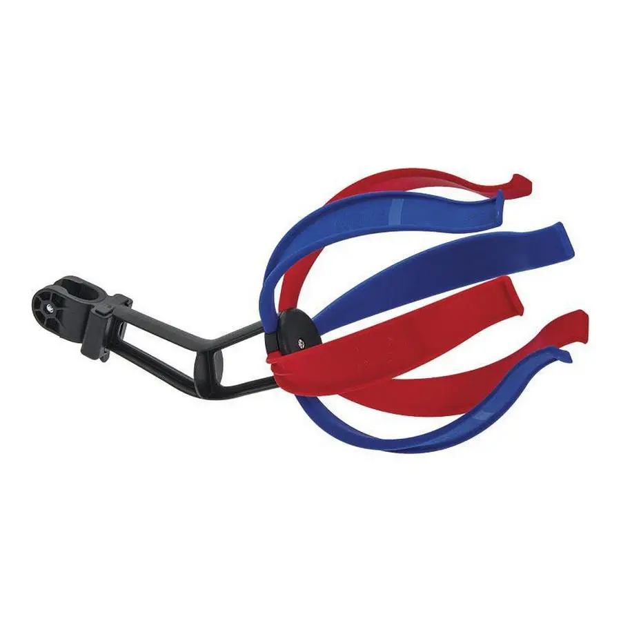 Kickball Tor Ballträger Angriff Gepäckträger Rot/Blau #1