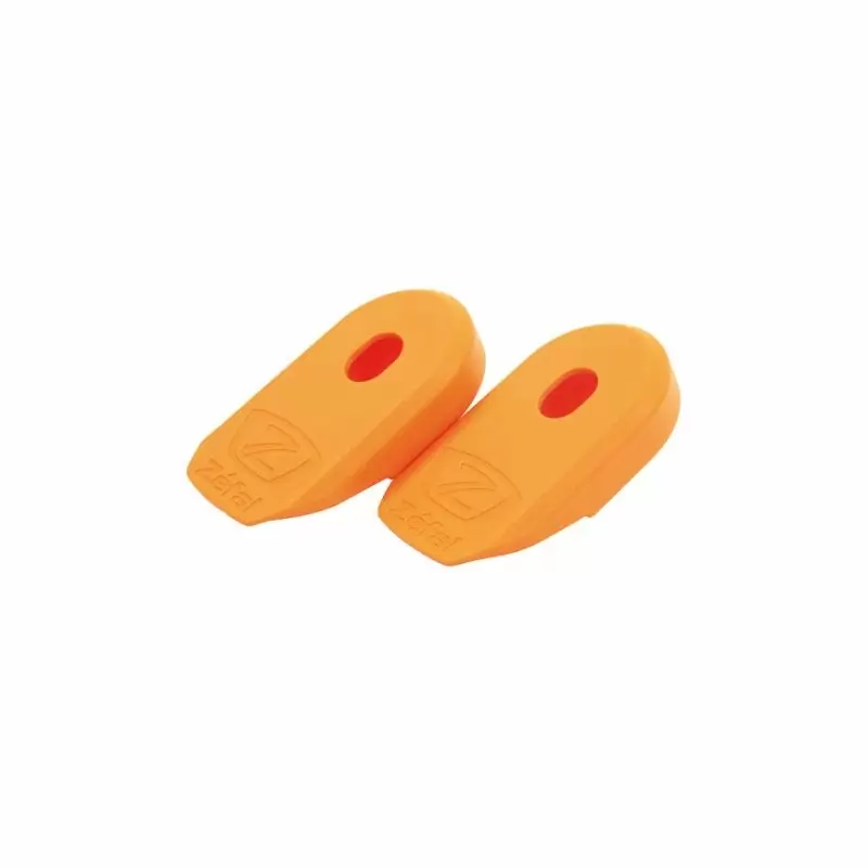 Paar Universalkappen Kurbelschutz Armschutz orange - image