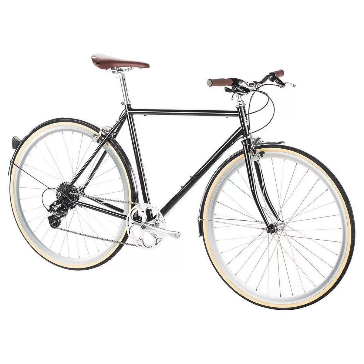 Bicicleta urbana ODYSSEY 8spd Delano preta média 54cm #1