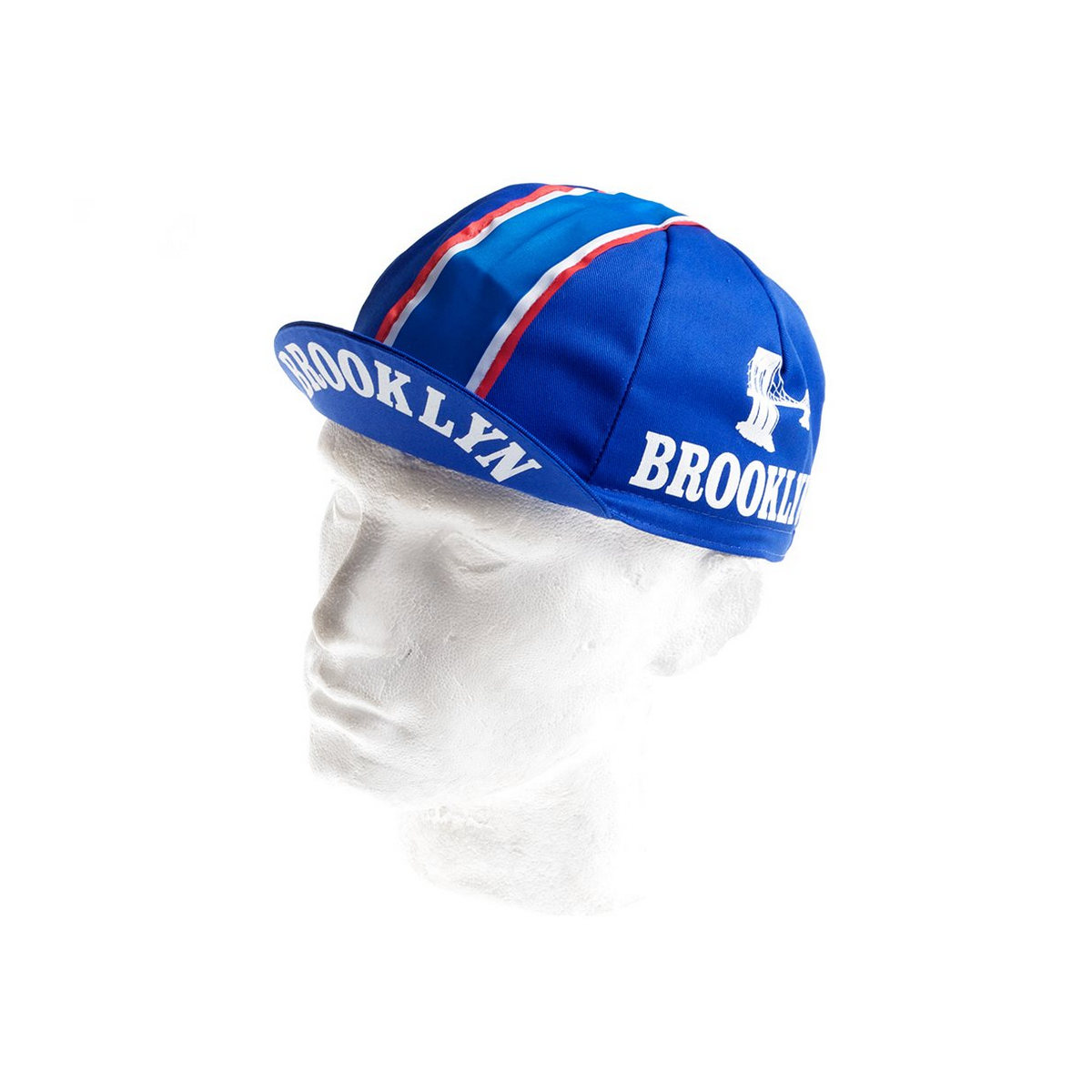 casquette cycliste vintage bleu brooklyn