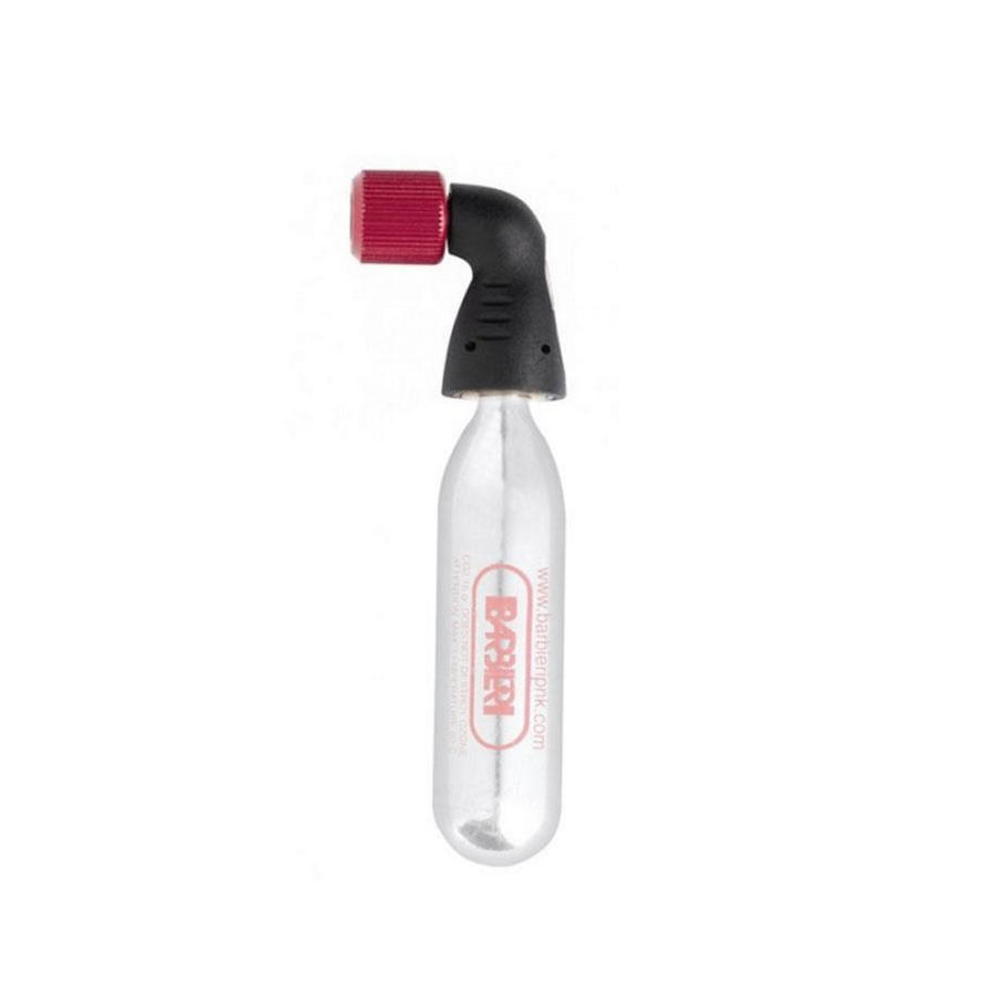 co2 cartridge inflater fizz up to 7 bar / 100 with threaded cap