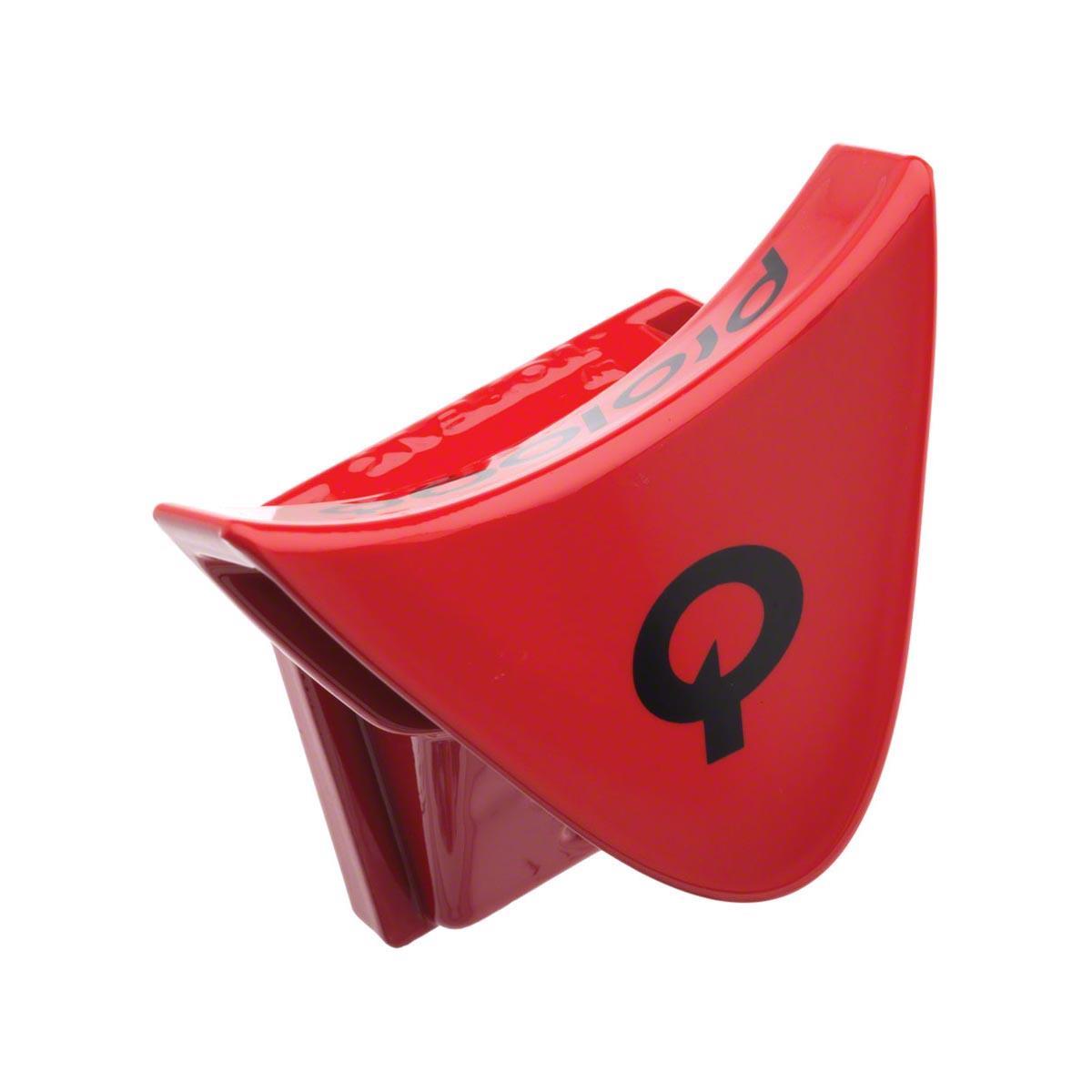 abrazadera debajo del sillín u-clip para montaje de accesorios rojo