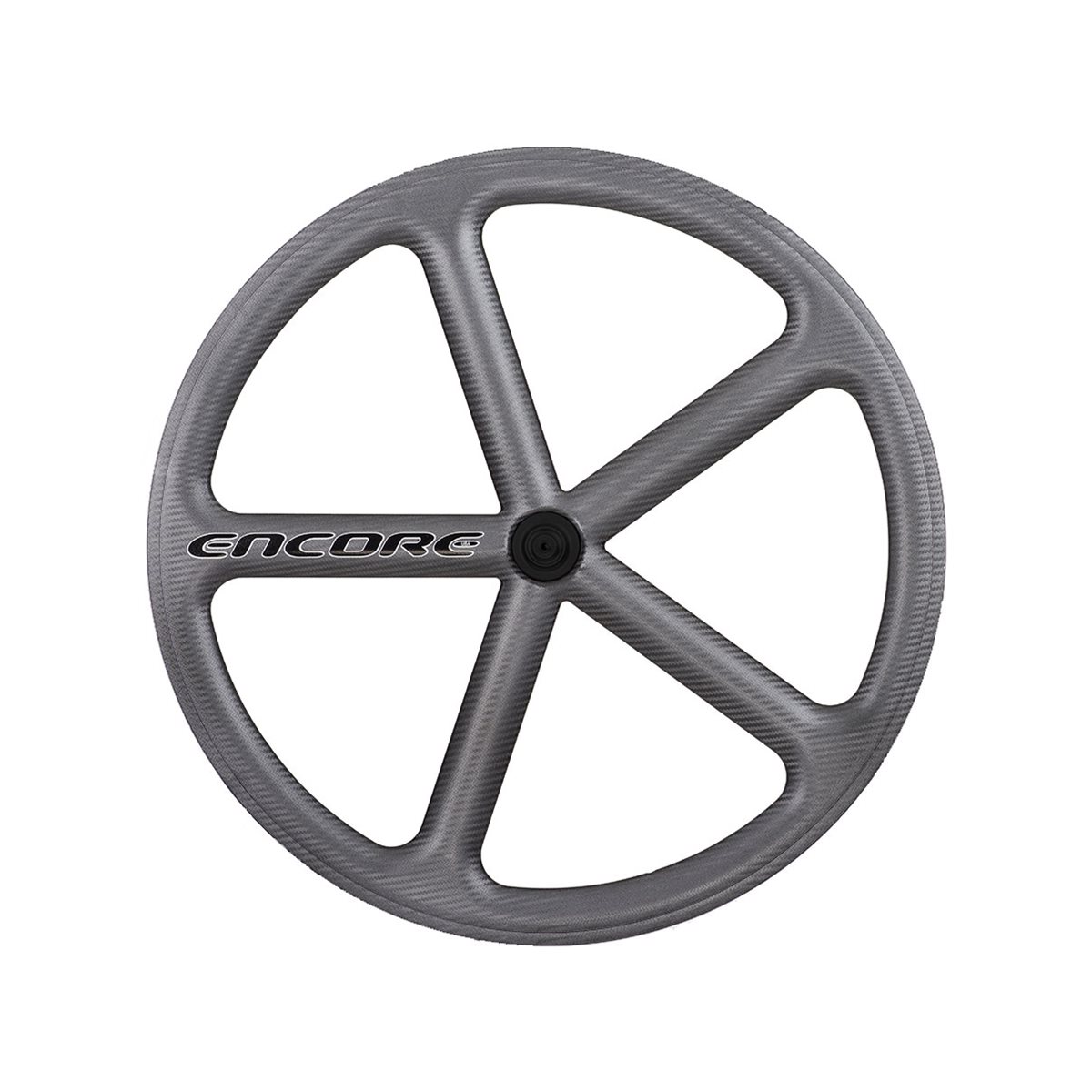 rear wheel 700c track 5 spokes carbon weave charcoal nmsw