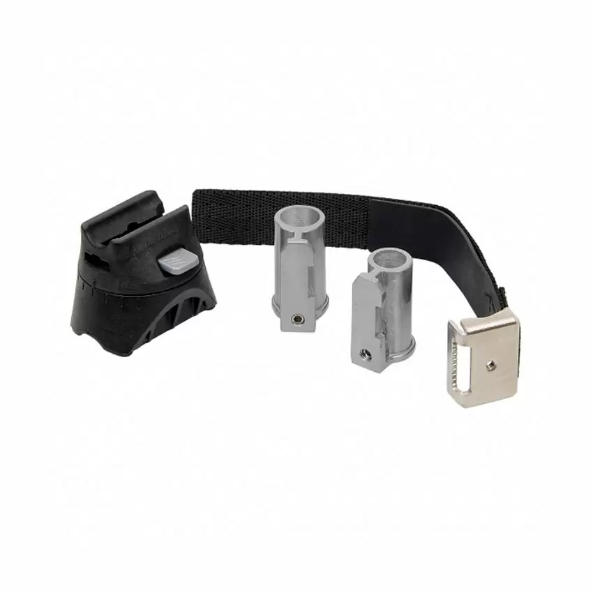 bracket kit flexframe for u lock bike frame mount - image