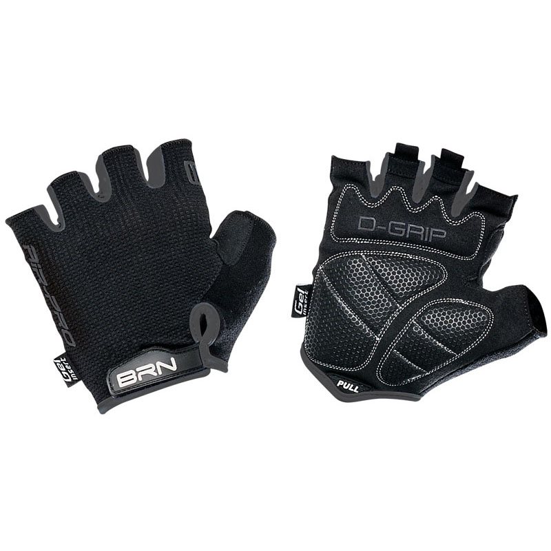 Short Finger Gloves Air Pro Black/Grey Size M