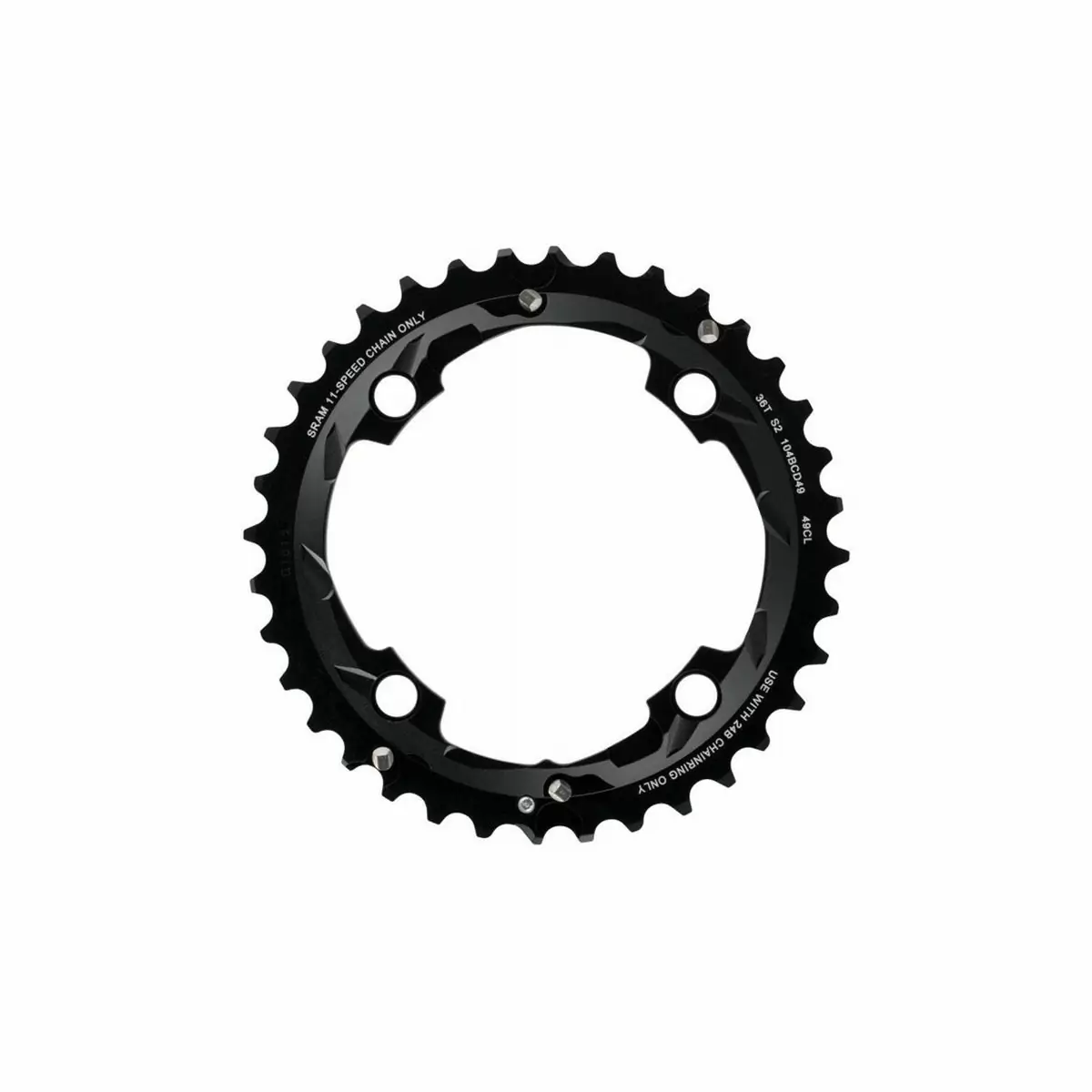Chainring 36t GX 2x11s bcd 104 - image