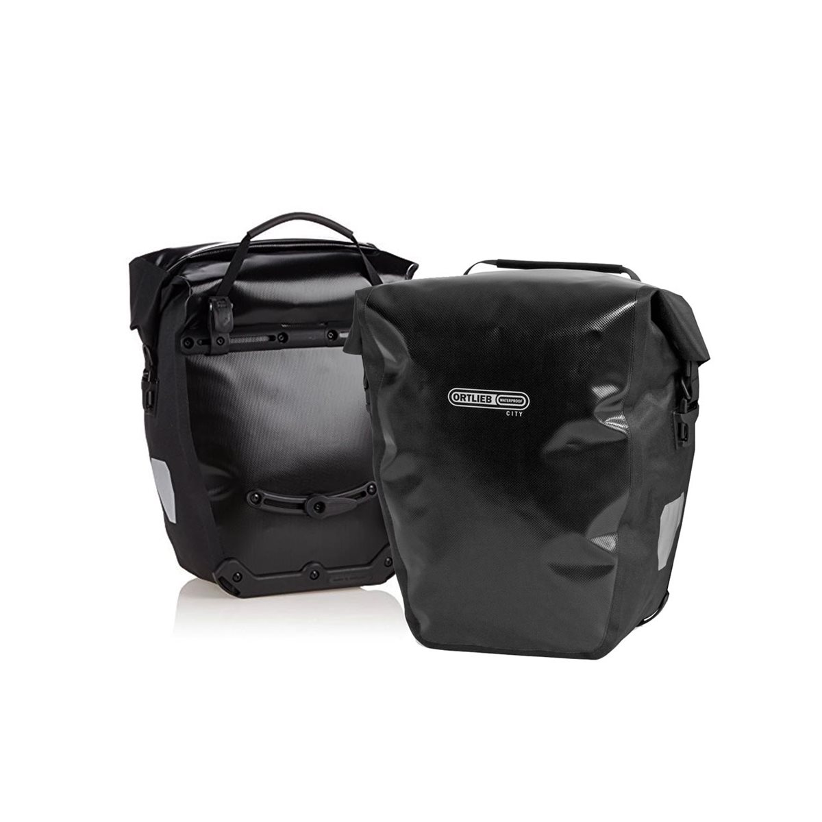 pannier bag set back-roller city f5002 ql1 black 40l