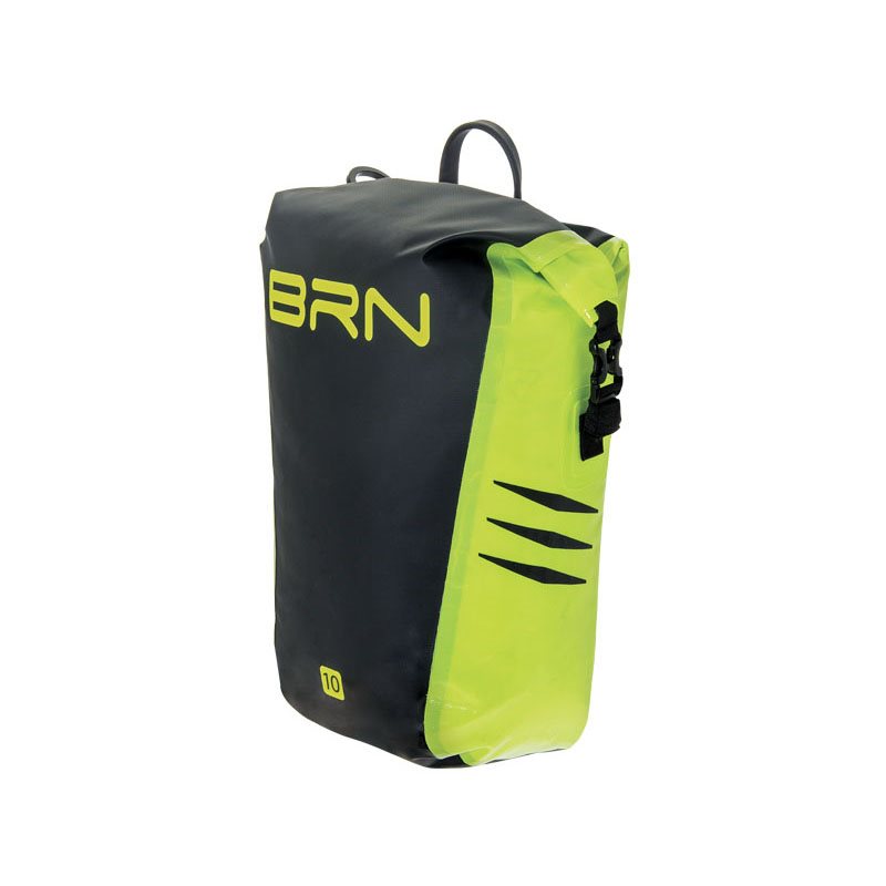 sacoche avant himalaya 10 litres noir jaune fluo