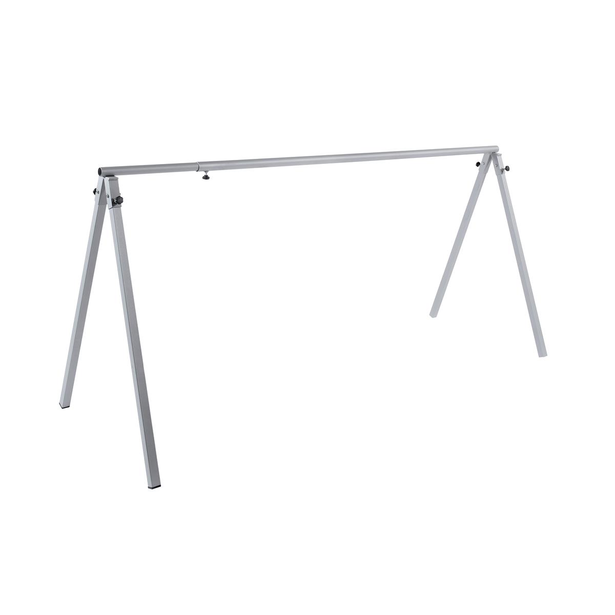 Display bike rack with 5 to 8 spaces adjustable from 2 to 3 meter Bag included