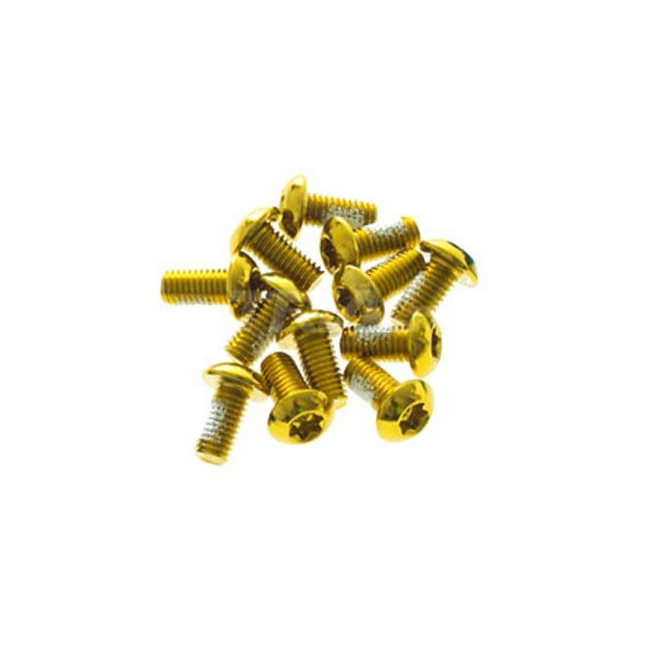 Kit Bremsscheibenschrauben Aro 08 gold (12pz)