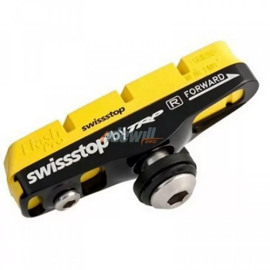 Paire de frein complet FlashPro Yellow King Shimano SRAM carbone - image