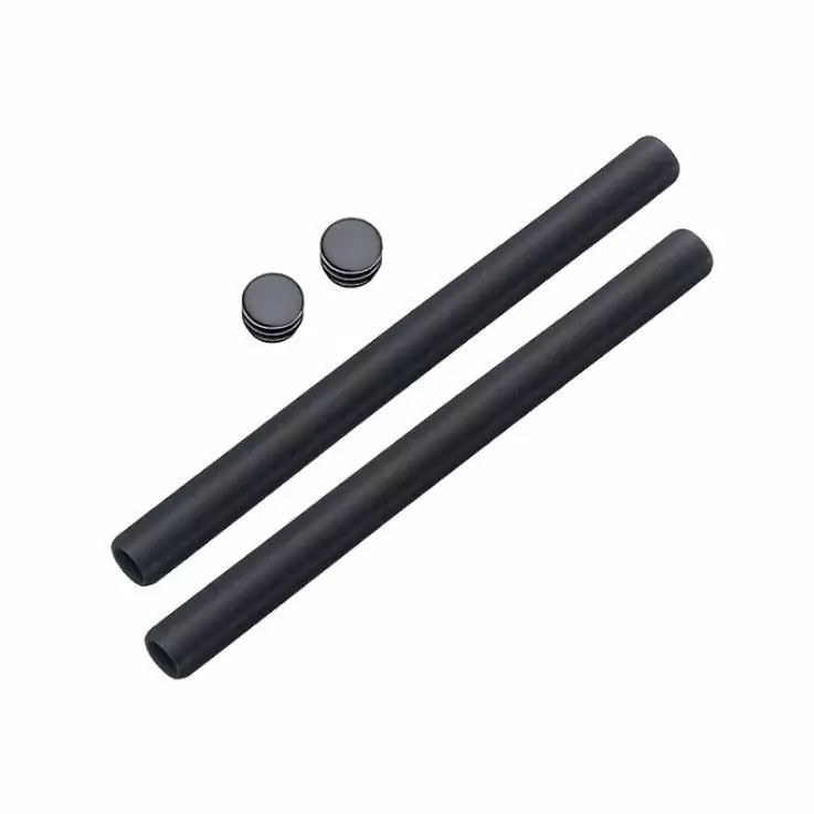 Griffe in Rohrform aus Schaumstoff, Länge 400 mm, schwarze Farbe - image