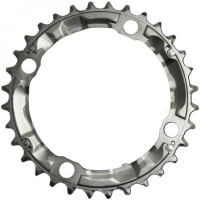 Chainring 32T Deore FC-M532 silver bcd 104mm 9s