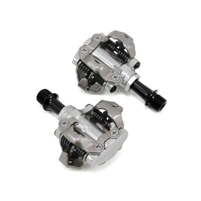PD-M540 SPD MTB Pedals Silver With Cleats SM-SH51