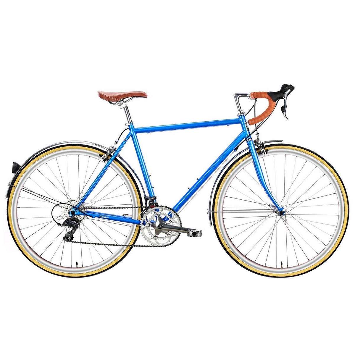 Bicicleta urbana TROY 16v Azul windsor pequeña 49cm