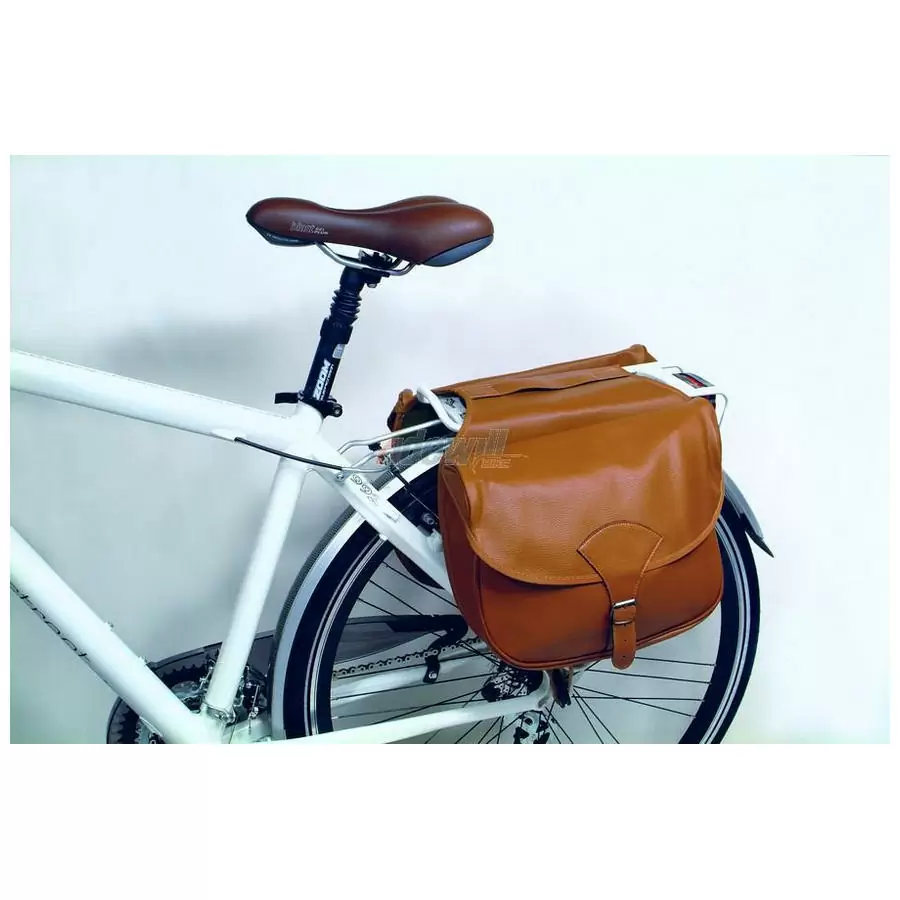 Bike bags vintage brown #1