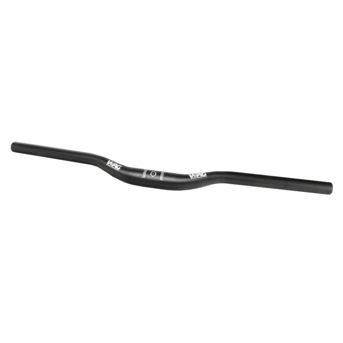 Mtb handlebar alloy 25,4 x 620mm 5° rise 25mm black