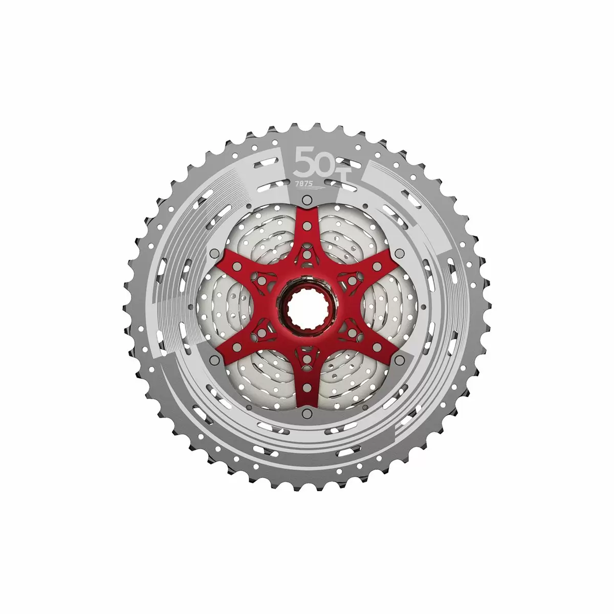 MZ90 Wide Ratio 12-speed cassette 11-50T Shimano HG compatible silver #1