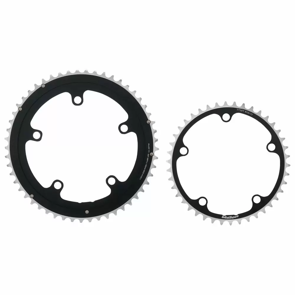 Chainring TT METRON 130 x 42T N11 compatible Shimano/Sram 11 speed WB327 - image