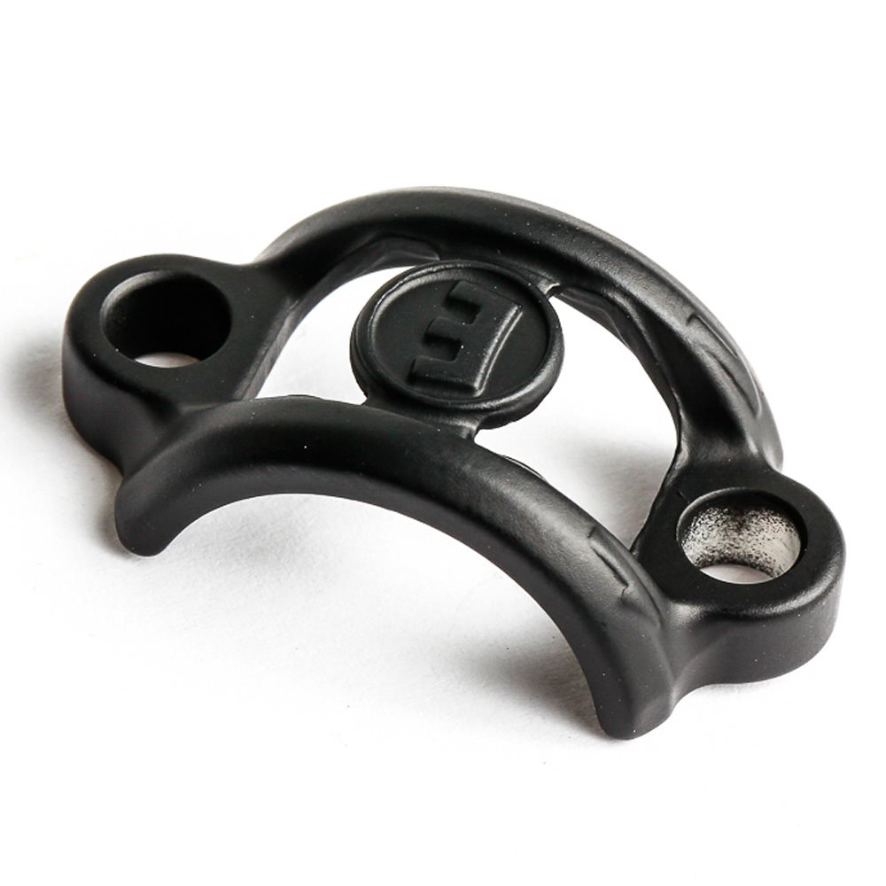 Handlebar clamp aluminium black for MT series And HS11 / HS22