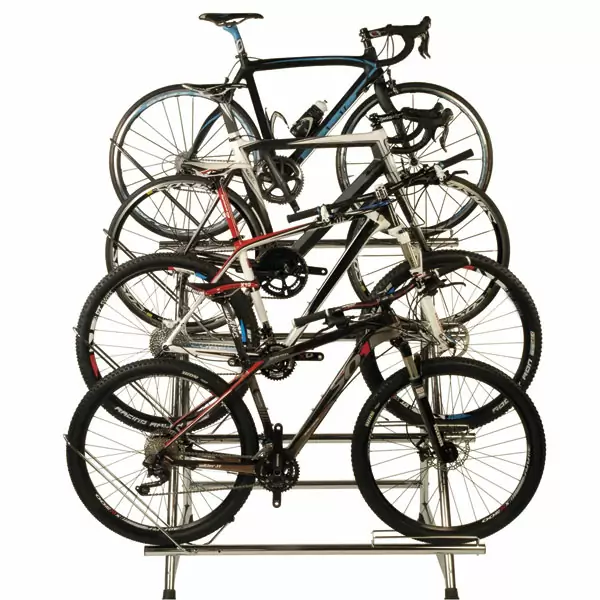 Suporte múltiplo 4 bicicletas horizontal #2