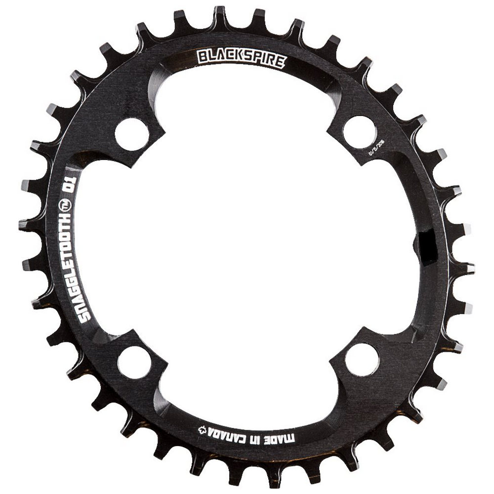 Snaggletooth oval Chainring 30T BCD 104 screws included