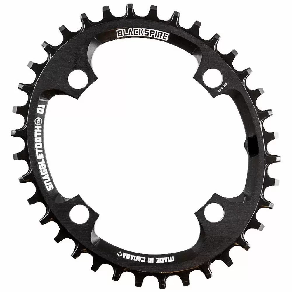 Snaggletooth oval Chainring 30T BCD 104 parafusos incluídos - image