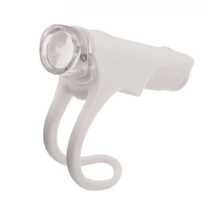 Silicon white headlight fix or flashing light