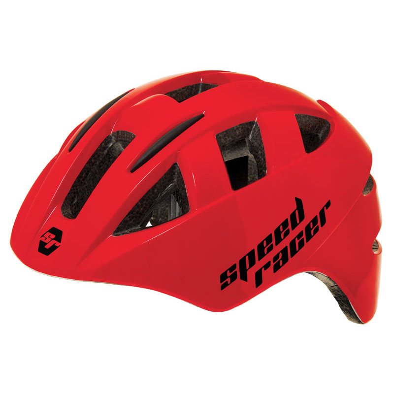 capacete menino speed racer vermelho tamanho XS 48-50cm