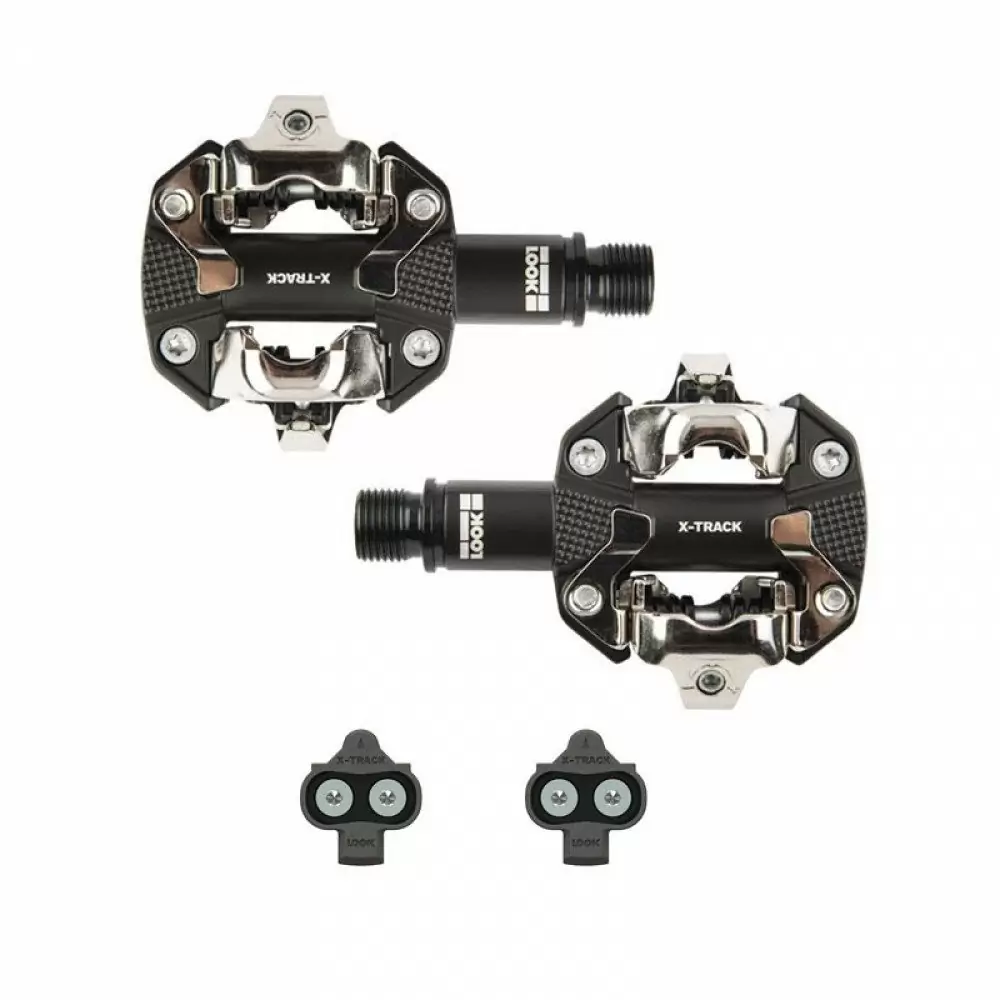 X-track pedals SPD black - image