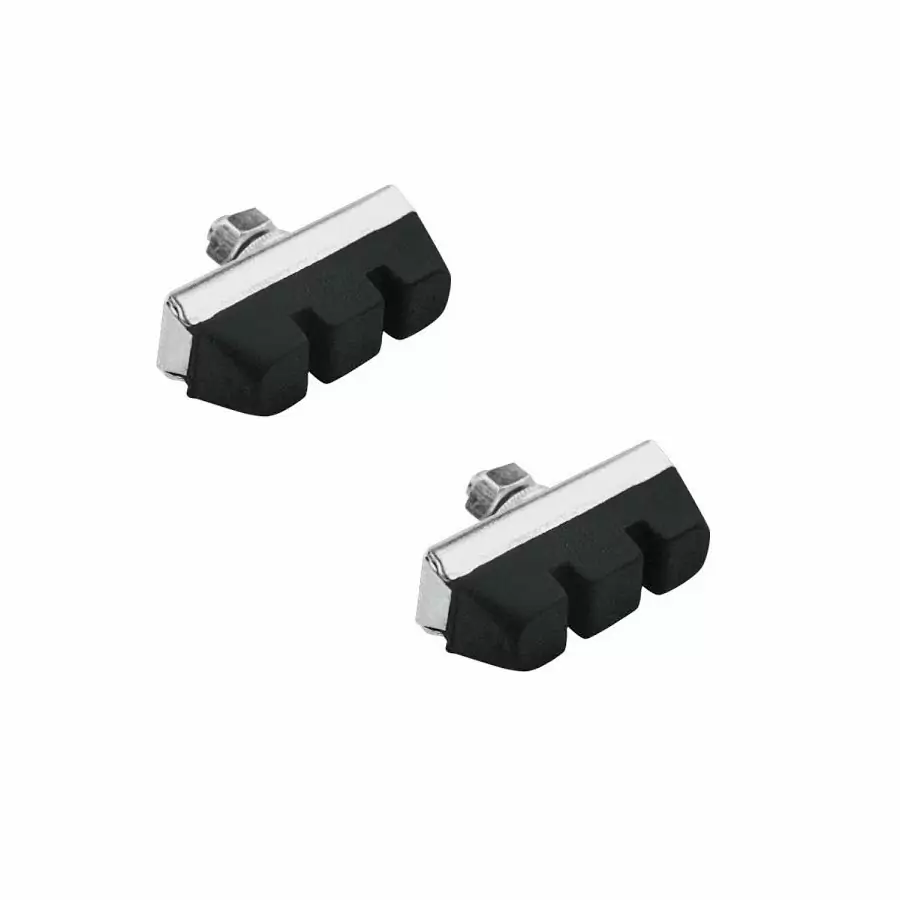 Pair sport brake shoes 40mm with nut - image