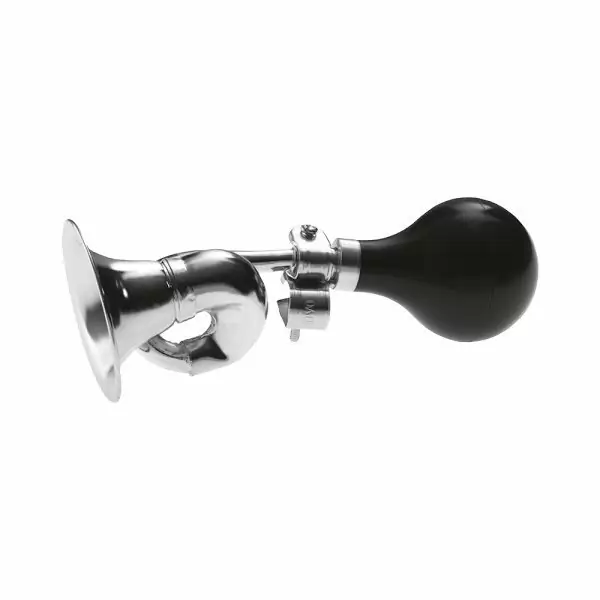 Chromed horn trumpet - image