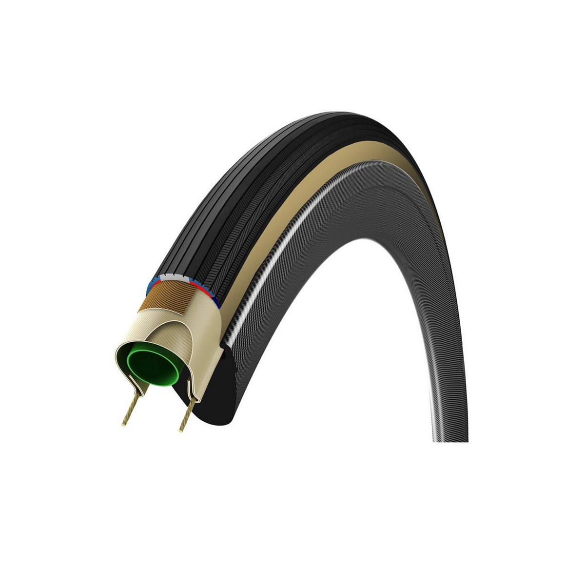 Reifen Corsa Control G+ Graphene 700x28c Drahtreifen Faltbar Schwarz/Skinwall