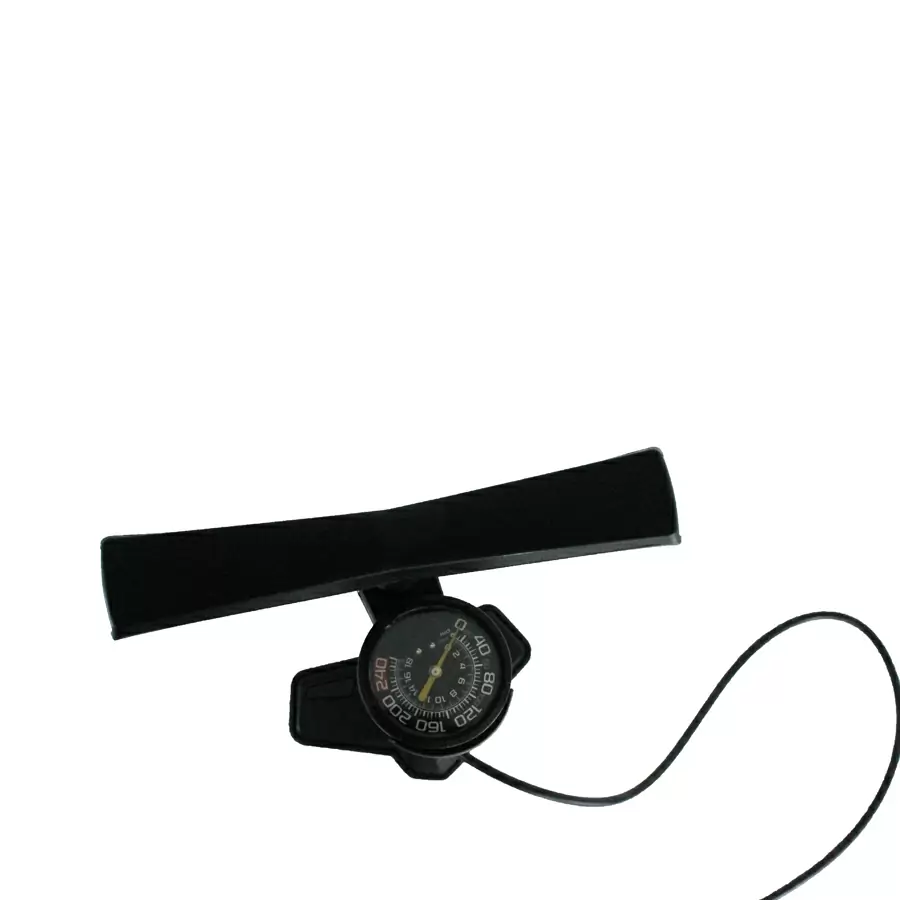 Pompa da officina TUBELESS PUMP con manometro colore nero #3