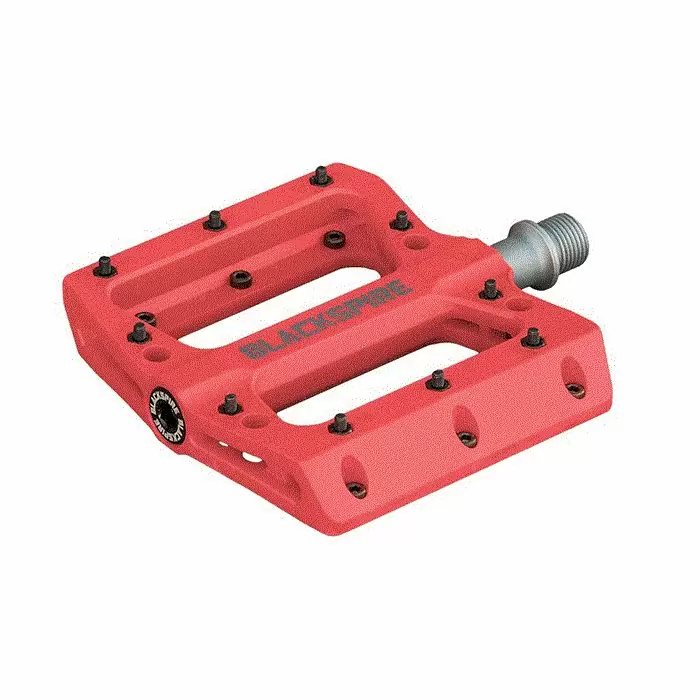 Enduro/freeride pedals Nylotrax neon red - image