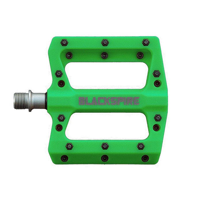 Enduro/freeride pedals Nylotrax neon green