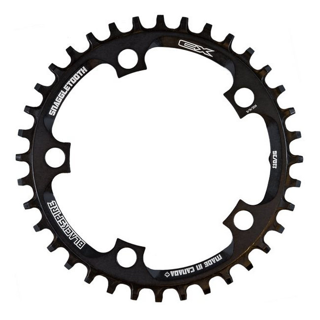 Chainring Snaggletooth 40t 110 BCD 5 Holes