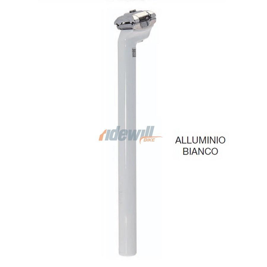 Reggisella alluminio bianco 350 mm diametro 27.2