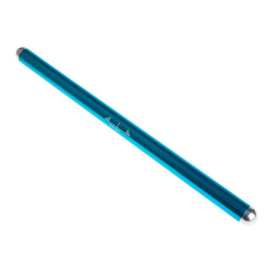 Guiador Q-Bar reto 400 mm azul