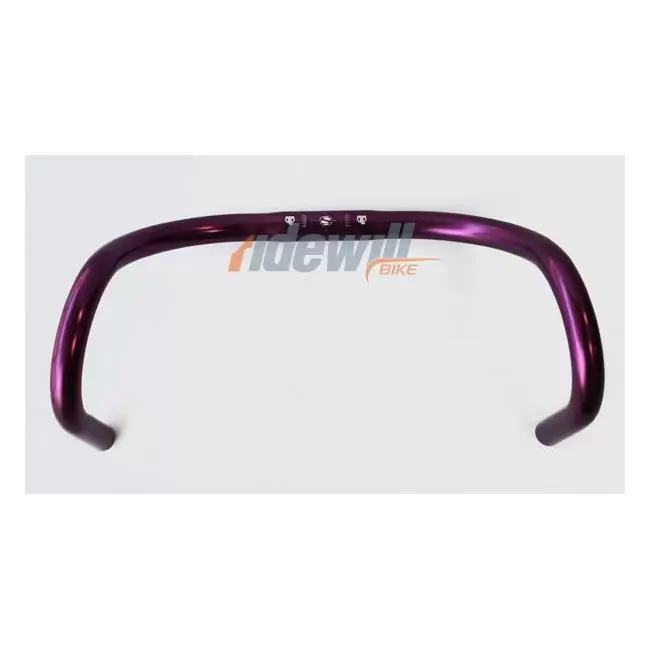 Manillar Track Drop Bar 380 mm violeta anodizado #1