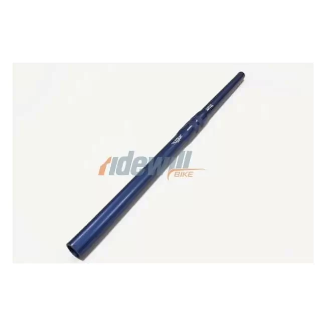 Manillar aluminio Messenger 500 mm azul anodizado #1