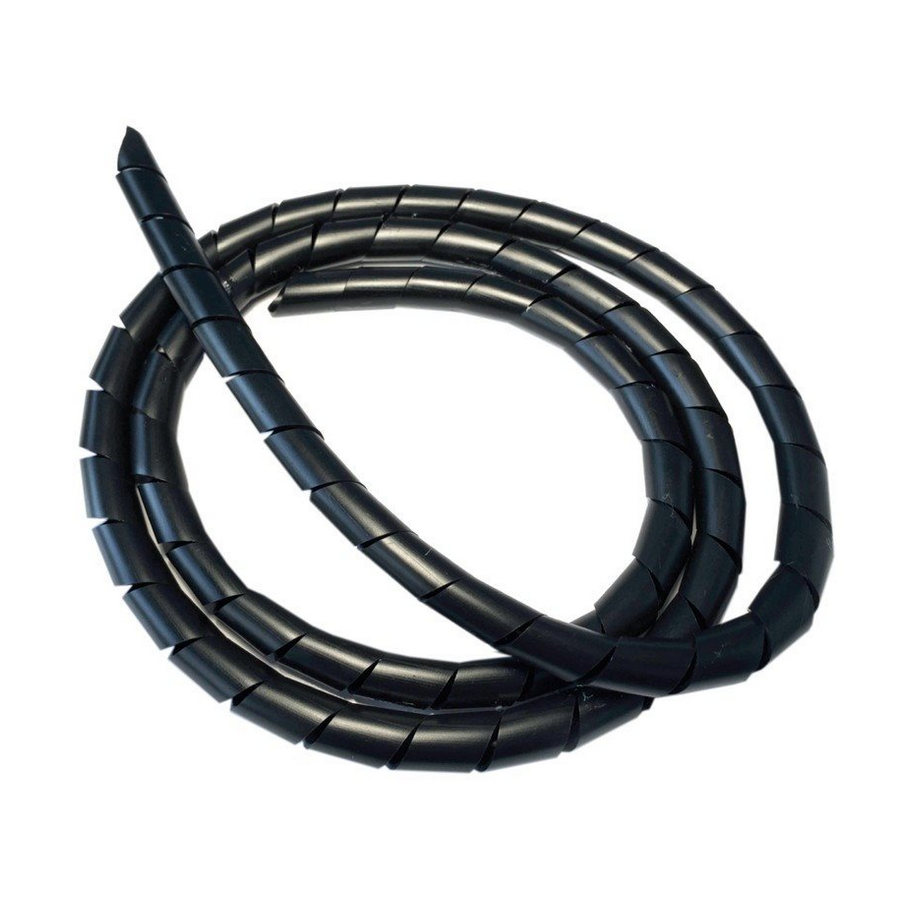 Nastro a spirale flessibile per cavi comandi ebike 5m x 8mm