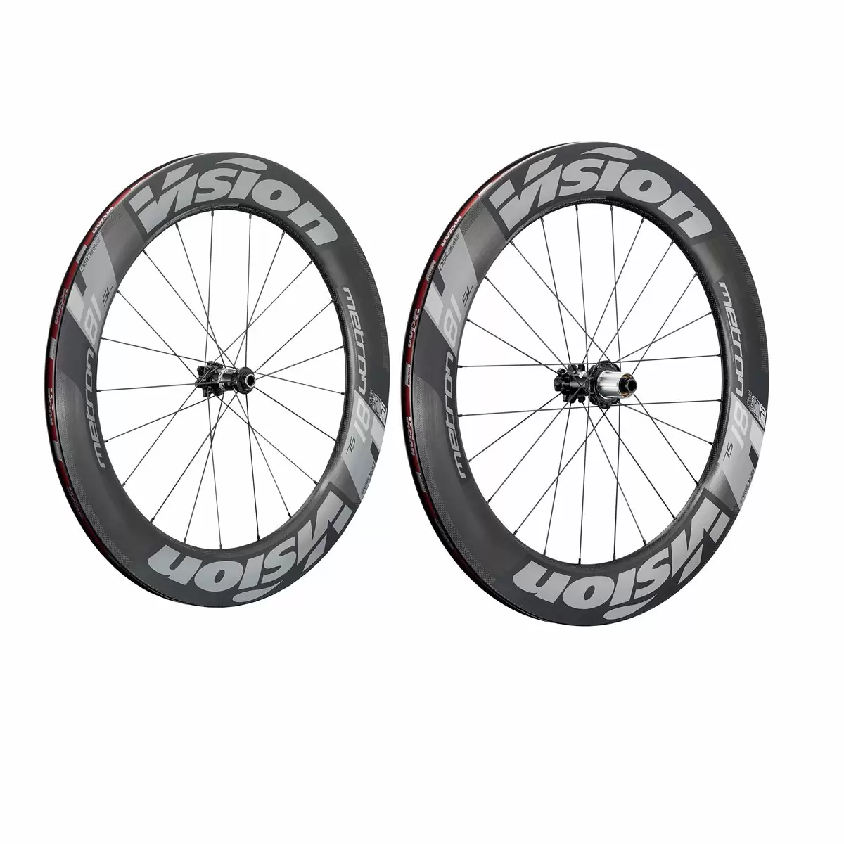 Paire roues METRON 81 SL Disc Center lock TR shimano 11v - image