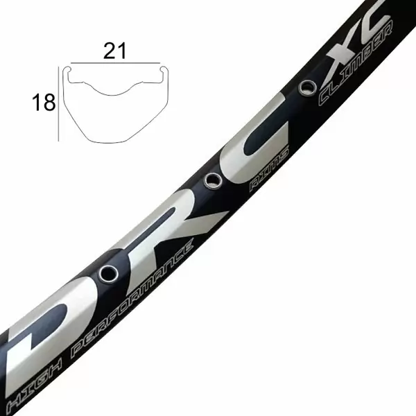 Jante Climbing XC 27.5'' canal interne 21mm 28 trous - image