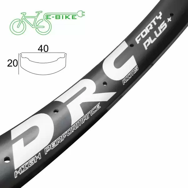 Rim Forty Plus e-bike / All mountain internal width 40mm 32 holes - image