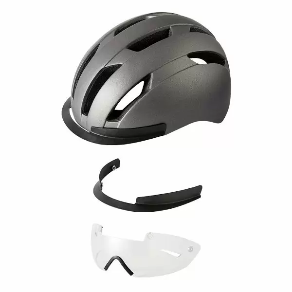 E-WAY helmet size L (58-62cm) silver - image